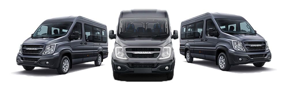 Caravan lineup ready for your trip