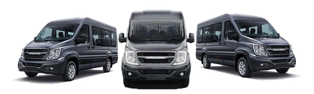 Caravan lineup ready for your trip